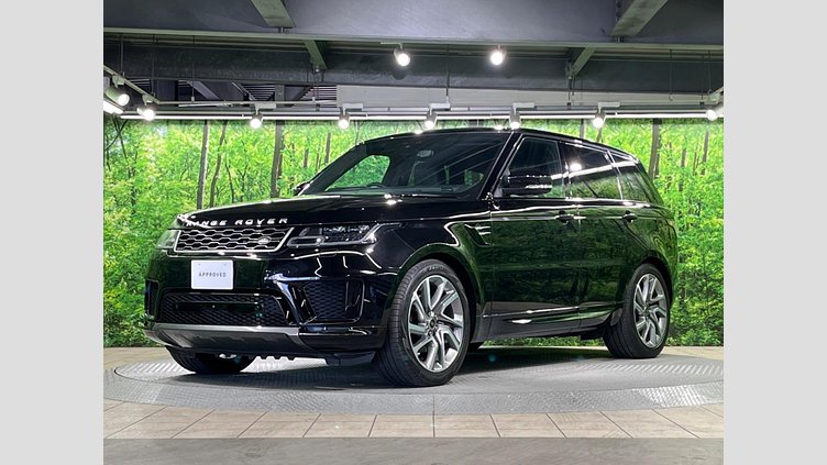 2019 認定中古車 Land Rover Range Rover Sport サントリーニブラック 3.0リッターTDV6ディーゼル（258 PS） HSE
