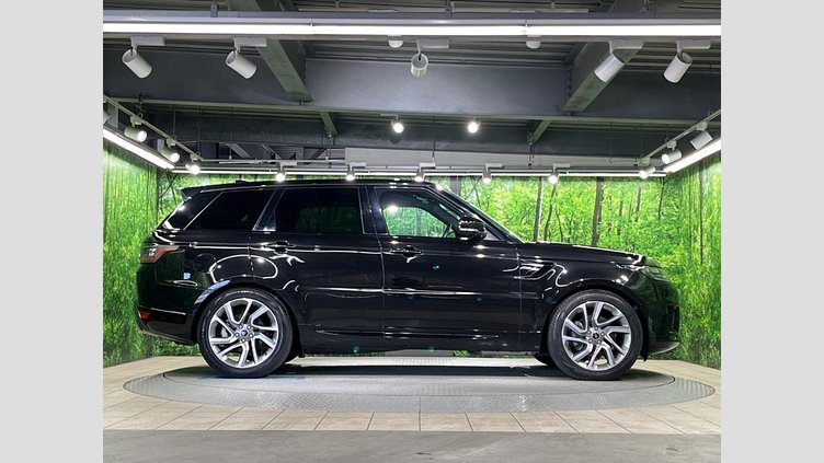 2019 認定中古車 Land Rover Range Rover Sport サントリーニブラック 3.0リッターTDV6ディーゼル（258 PS） HSE