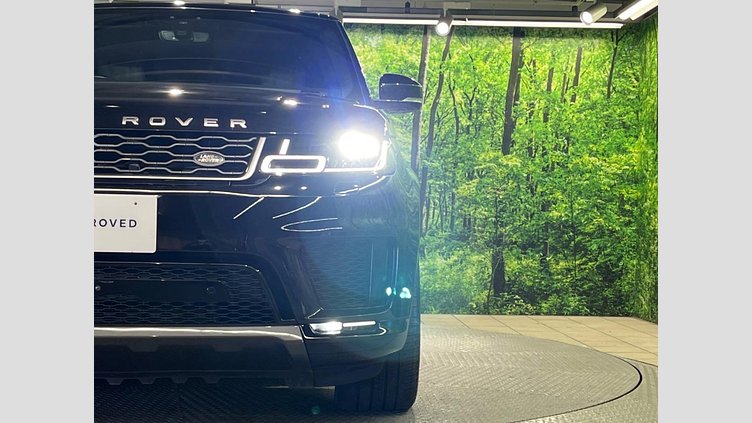 2019 認定中古車 Land Rover Range Rover Sport サントリーニブラック 3.0リッターTDV6ディーゼル（258 PS） HSE