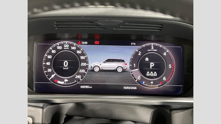 2019 認定中古車 Land Rover Range Rover Sport サントリーニブラック 3.0リッターTDV6ディーゼル（258 PS） HSE