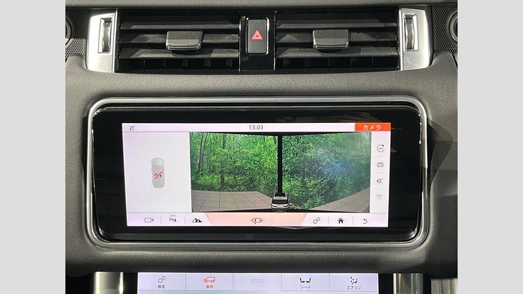 2019 認定中古車 Land Rover Range Rover Sport サントリーニブラック 3.0リッターTDV6ディーゼル（258 PS） HSE