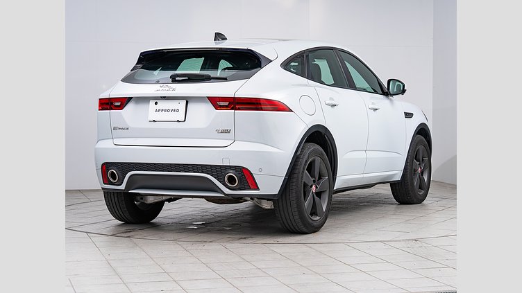 2019 認定中古車 Jaguar E-Pace ユーロンホワイト D180 オートマチック全輪駆動 チェッカーフラッグエディション
