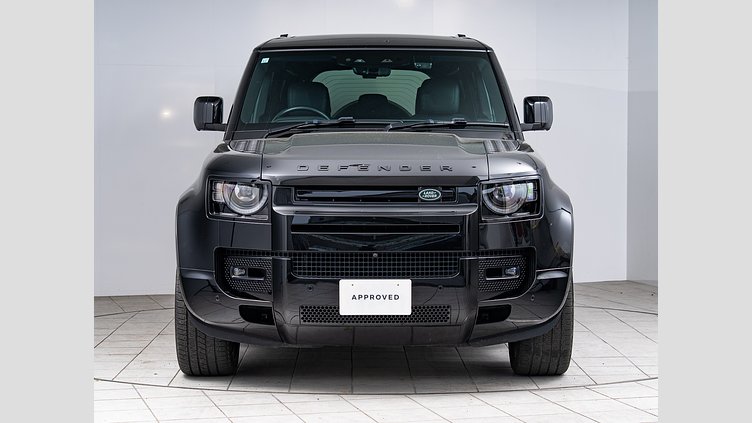 2023 認定中古車 Land Rover Defender 110 サントリーニブラック D300 AWD（AT） X-DYNAMIC HSE D300 エアサス 5人乗り