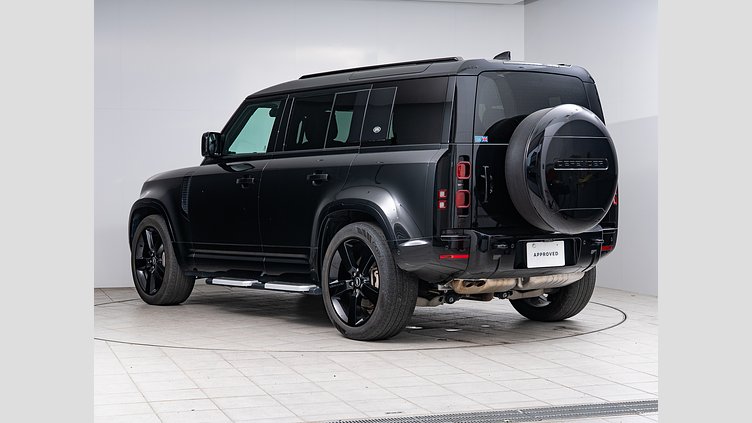 2023 認定中古車 Land Rover Defender 110 サントリーニブラック D300 AWD（AT） X-DYNAMIC HSE D300 エアサス 5人乗り
