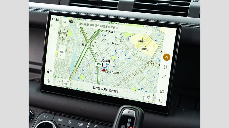 2023 認定中古車 Land Rover Defender 110 サントリーニブラック D300 AWD（AT） X-DYNAMIC HSE D300 エアサス 5人乗り