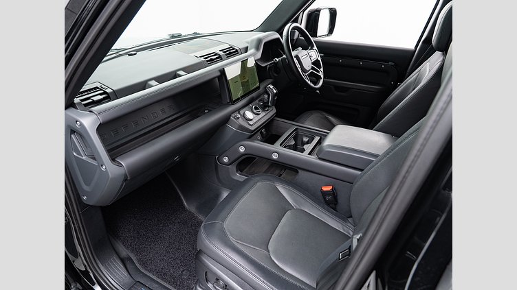 2023 認定中古車 Land Rover Defender 110 サントリーニブラック D300 AWD（AT） X-DYNAMIC HSE D300 エアサス 5人乗り