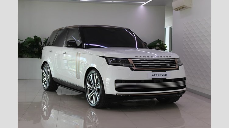 2022 อนุมัติ Land Rover Range Rover Ostuni Pearl White 3.0P AJ20-P6H PHEV AWD 5DR SWB SV
510PS Auto SWB SV
