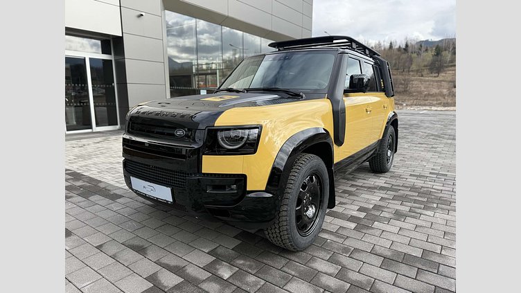 2026 Novo vozilo Land Rover Defender 110 Deep Sandglow Yellow D350 Mild-Hybrid-Diesel Trophy Edition in Deep Sandglow Yellow