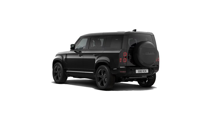 2026 New Land Rover Defender 110 Santorini Black P525 Petrol V8 V8