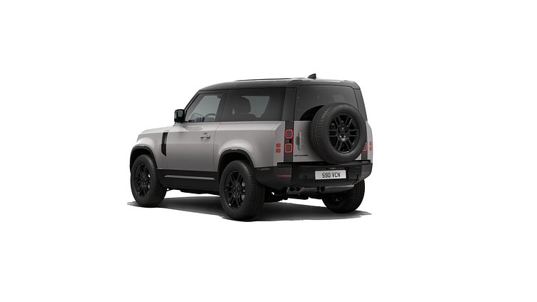 2026 New Land Rover Defender 90 Borasco Grey D200 Diesel Mild Hybrid S