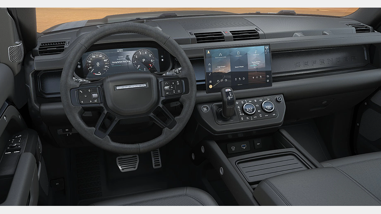 2022 Nouveau Land Rover Defender 90 Santorini Black 5L | 525CH RWB AWD Automatique 2024 | DEFENDER 90 XV8