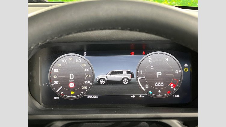 2024 認定中古車 Land Rover Defender 110 サントリーニブラック D350 ディーゼルマイルドハイブリッド X-Dynamic SE