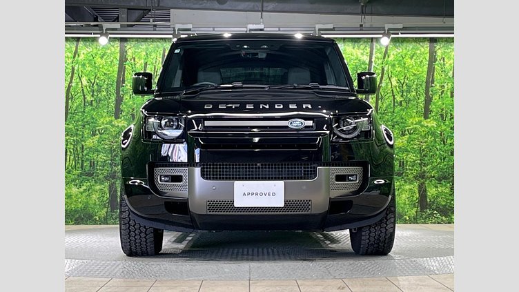 2024 認定中古車 Land Rover Defender 110 サントリーニブラック D350 ディーゼルマイルドハイブリッド X-Dynamic SE