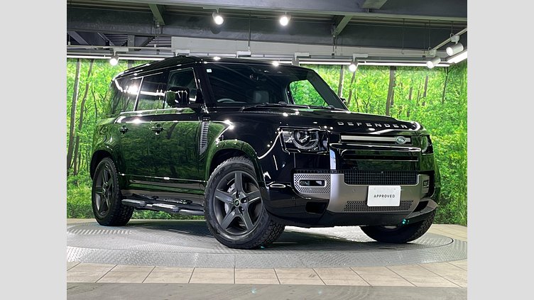 2024 認定中古車 Land Rover Defender 110 サントリーニブラック D350 ディーゼルマイルドハイブリッド X-Dynamic SE