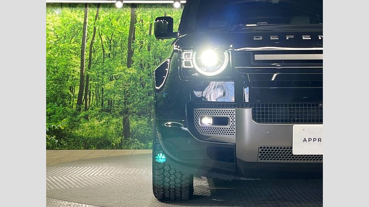 2024 認定中古車 Land Rover Defender 110 サントリーニブラック D350 ディーゼルマイルドハイブリッド X-Dynamic SE