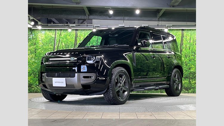 2024 認定中古車 Land Rover Defender 110 サントリーニブラック D350 ディーゼルマイルドハイブリッド X-Dynamic SE