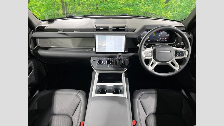 2024 認定中古車 Land Rover Defender 110 サントリーニブラック D350 ディーゼルマイルドハイブリッド X-Dynamic SE