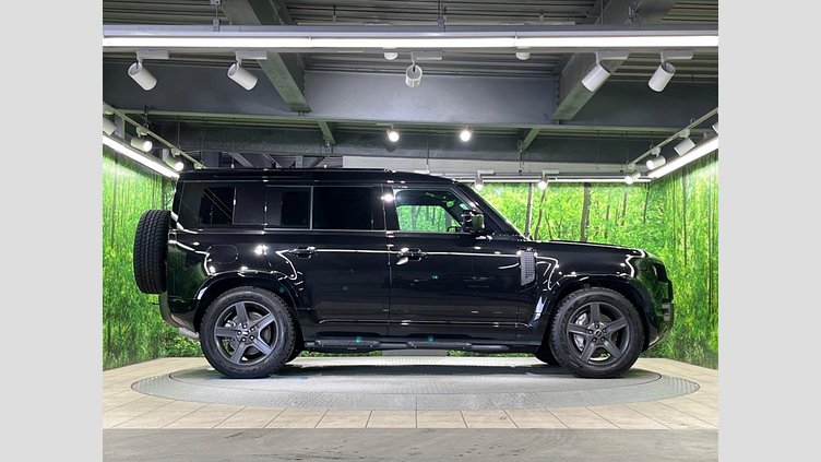 2024 認定中古車 Land Rover Defender 110 サントリーニブラック D350 ディーゼルマイルドハイブリッド X-Dynamic SE