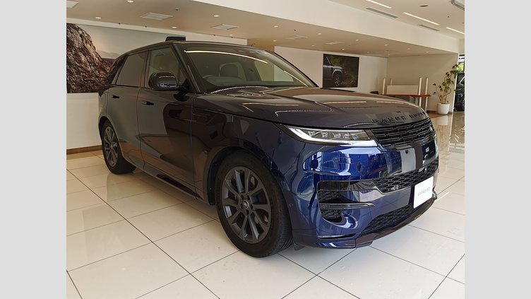 2023 認定中古車 Land Rover Range Rover Sport ポルトフィーノブルー 3.0リッター6気筒300PSターボチャージドディーゼルMHEV（オートマチック） DYNAMIC SE