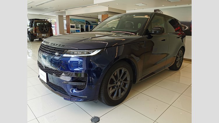 2023 認定中古車 Land Rover Range Rover Sport ポルトフィーノブルー 3.0リッター6気筒300PSターボチャージドディーゼルMHEV（オートマチック） DYNAMIC SE