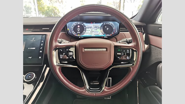 2023 認定中古車 Land Rover Range Rover Sport ポルトフィーノブルー 3.0リッター6気筒300PSターボチャージドディーゼルMHEV（オートマチック） DYNAMIC SE