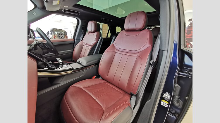 2023 認定中古車 Land Rover Range Rover Sport ポルトフィーノブルー 3.0リッター6気筒300PSターボチャージドディーゼルMHEV（オートマチック） DYNAMIC SE