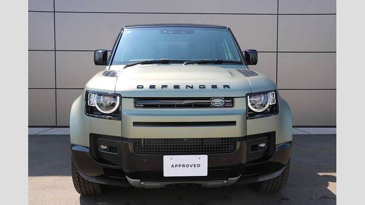 2025 認定中古車 Land Rover Defender 90 パンゲアグリーン D350 ディーゼルマイルドハイブリッド X-Dynamic HSE