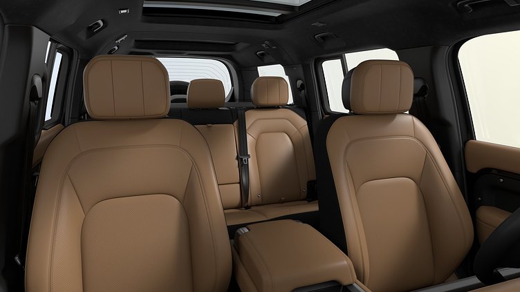 2025 Nowy Land Rover Defender 130 Santorini Black - lakier metalik AWD Auto V8 130