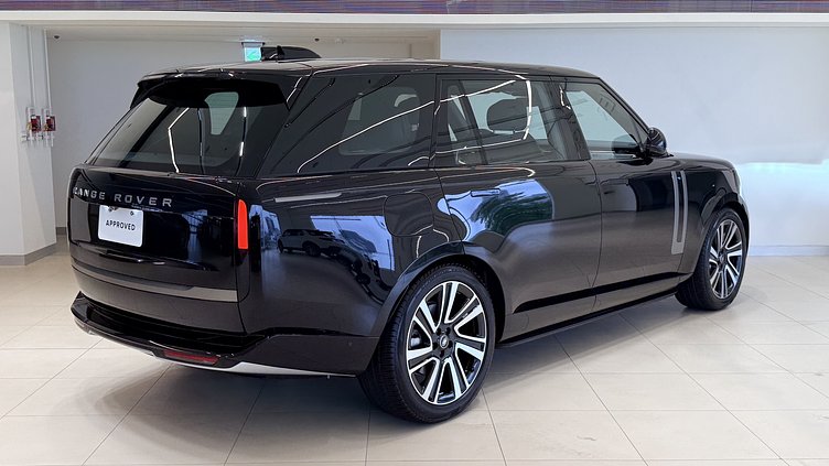 2025 認證中古車 Land Rover Range Rover (1AG) Santorini Black 聖托里尼黑 P400 汽油 (輕油電混合) 長軸距7人座 HSE