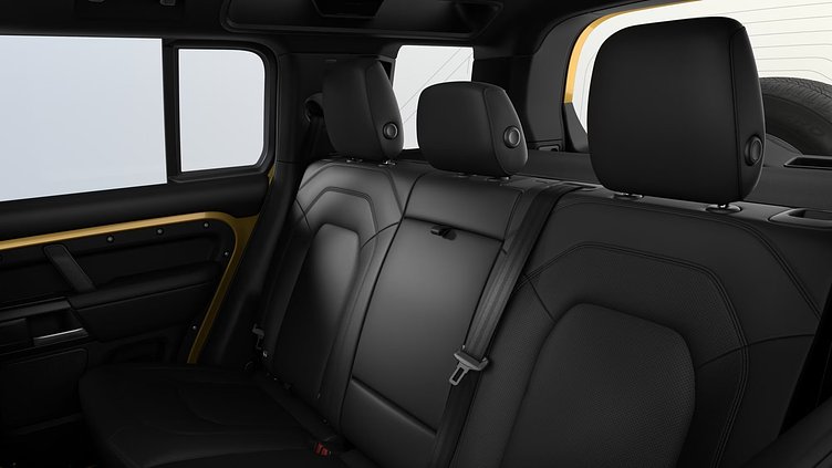2026 New Land Rover Defender 110 Deep Sandglow Yellow Petrol Plug-in Electric Hybrid Trophy Edition in Deep Sandglow Yellow