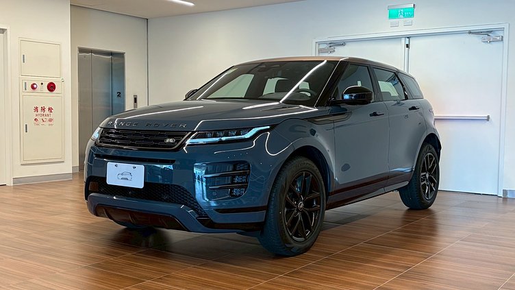 2025 新車 Land Rover Range Rover Evoque 翠貝卡藍 Tribeca Blue P250 汽油輕油電混合 標準軸距 Dynamic SE