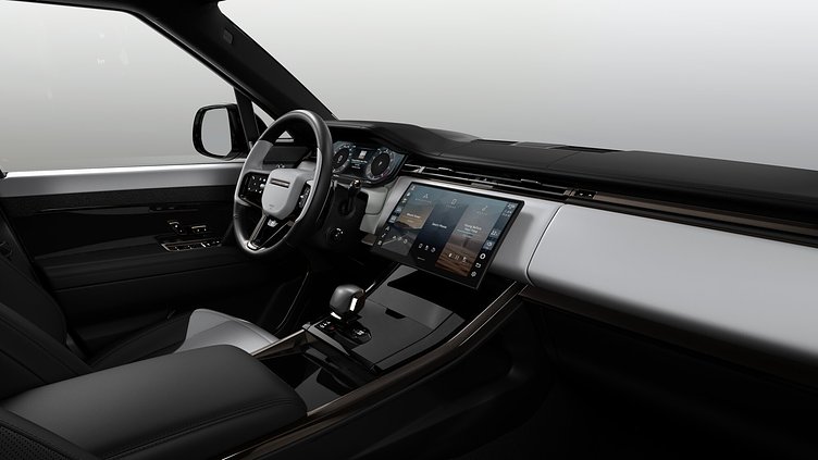 2026 Nowy Land Rover Range Rover Sport Flux Silver - wykończenie Satin All Wheel Drive SV