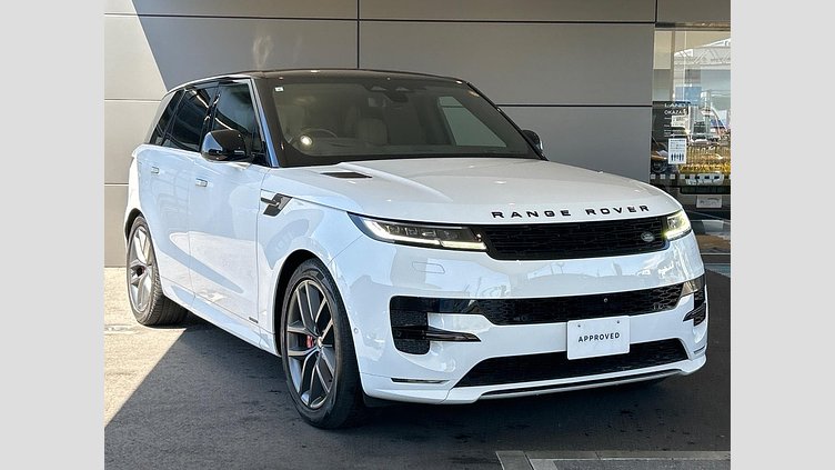 2023 認定中古車 Land Rover Range Rover Sport フジホワイト 3.0リッター6気筒300PSターボチャージドディーゼルMHEV（オートマチック） AUTOBIOGRAPHY