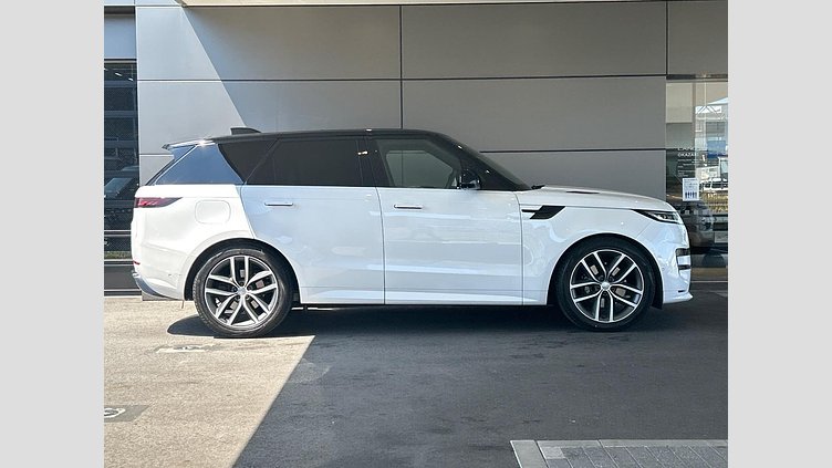 2023 認定中古車 Land Rover Range Rover Sport オストゥーニパールホワイト D300マイルドハイブリッド スタンダードホイールベース Dynamic SE