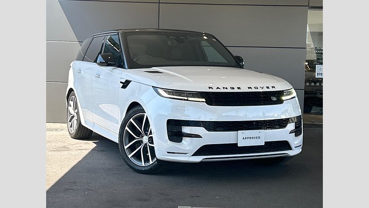 2023 認定中古車 Land Rover Range Rover Sport オストゥーニパールホワイト D300マイルドハイブリッド スタンダードホイールベース Dynamic SE