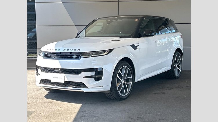 2023 認定中古車 Land Rover Range Rover Sport オストゥーニパールホワイト D300マイルドハイブリッド スタンダードホイールベース Dynamic SE