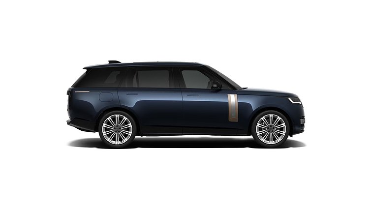 2026 New Land Rover Range Rover Constellation Blue in Gloss finish P615 Petrol Mild Hybrid Long Wheelbase SV
