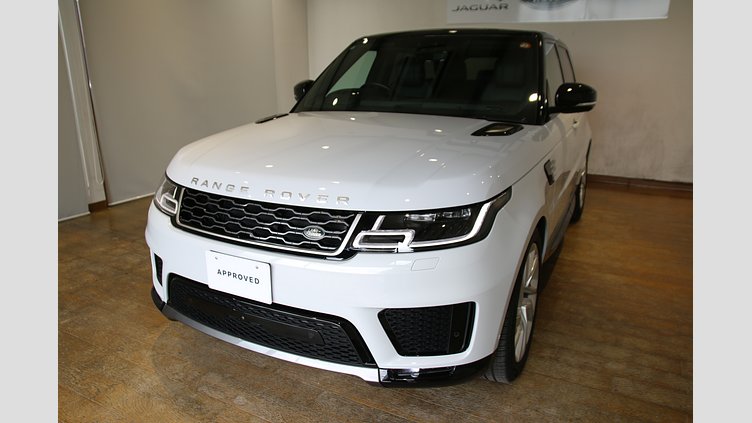 2020 認定中古車 Land Rover Range Rover Sport ユーロンホワイト 3.0リッターTDV6ディーゼル（258 PS） HSE