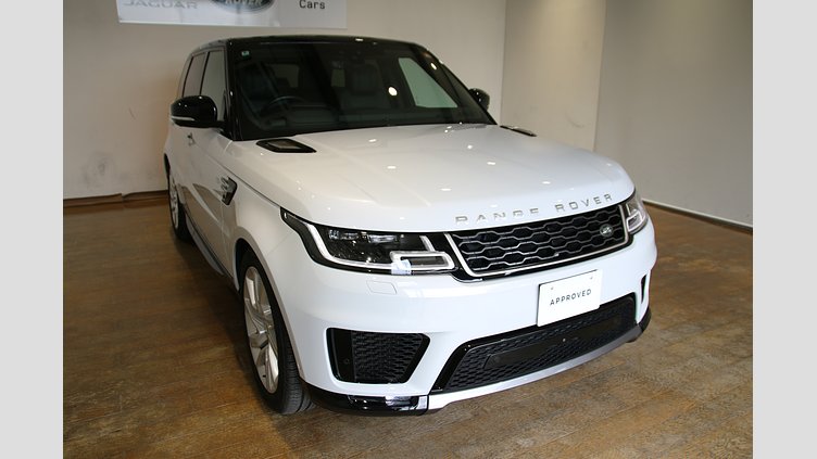 2020 認定中古車 Land Rover Range Rover Sport ユーロンホワイト 3.0リッターTDV6ディーゼル（258 PS） HSE