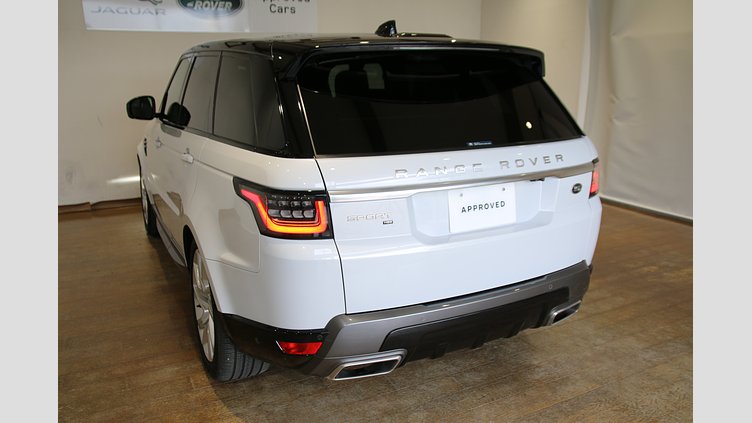 2020 認定中古車 Land Rover Range Rover Sport ユーロンホワイト 3.0リッターTDV6ディーゼル（258 PS） HSE