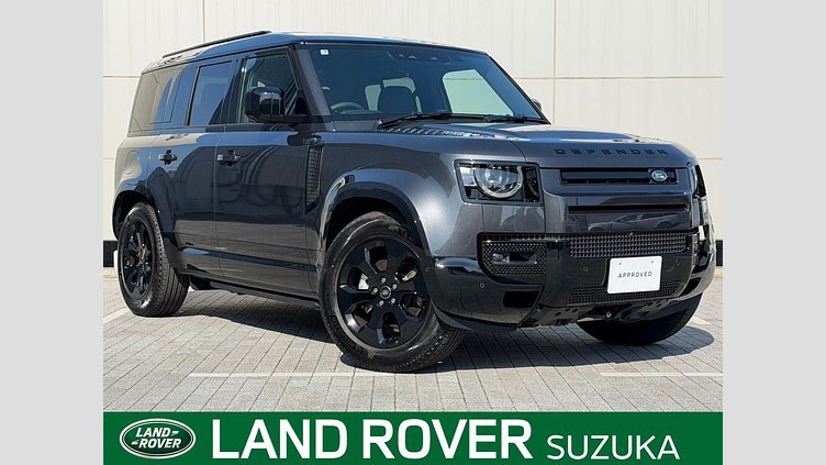 2025 認定中古車 Land Rover Defender 110 カルパチアングレイ P300 ガソリン X-Dynamic SE