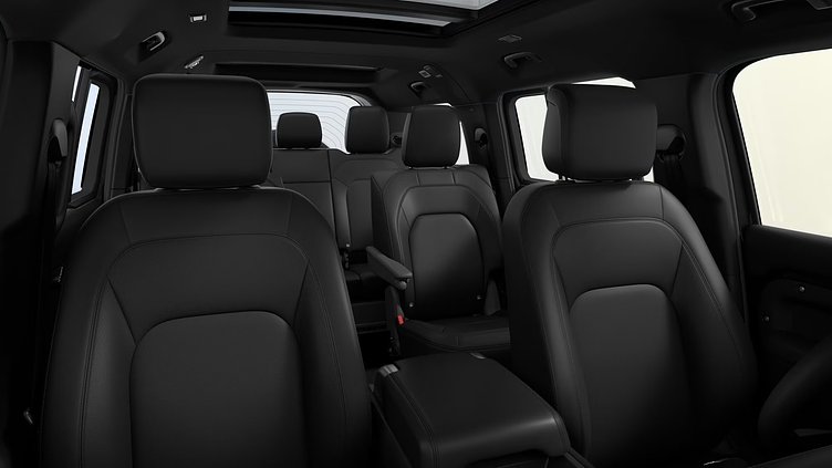 2026 New Land Rover Defender 130 Santorini Black D350 Diesel Mild Hybrid X-Dynamic SE