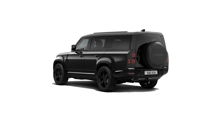 2026 New Land Rover Defender 130 Santorini Black D350 Diesel Mild Hybrid X-Dynamic SE