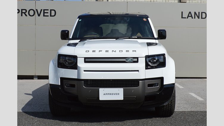 2024 認定中古車 Land Rover Defender 110 フジホワイト D350 ディーゼルマイルドハイブリッド X-Dynamic HSE