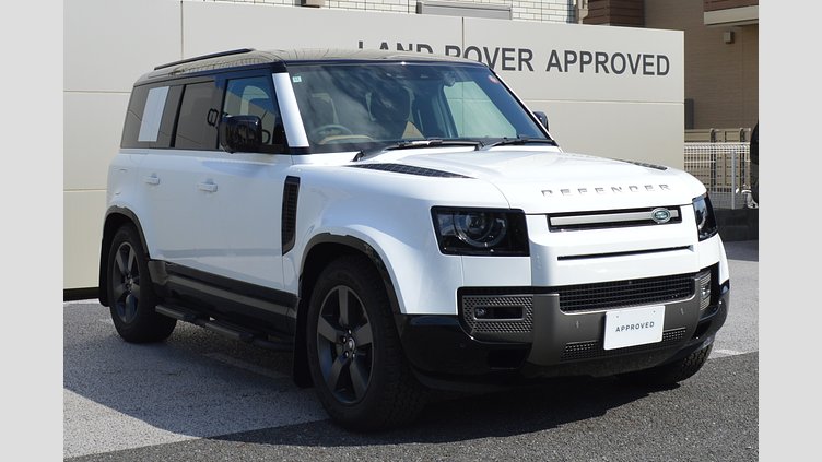 2024 認定中古車 Land Rover Defender 110 フジホワイト D350 ディーゼルマイルドハイブリッド X-Dynamic HSE