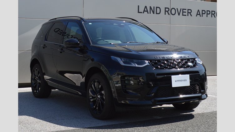 2024 認定中古車 Land Rover Discovery Sport サントリーニブラック P300eプラグインハイブリッド（ガソリン） 標準ホイール DYNAMIC HSE