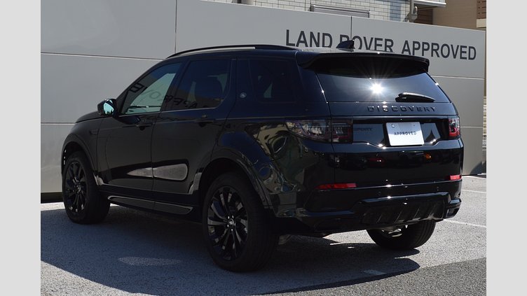 2024 認定中古車 Land Rover Discovery Sport サントリーニブラック P300eプラグインハイブリッド（ガソリン） 標準ホイール DYNAMIC HSE