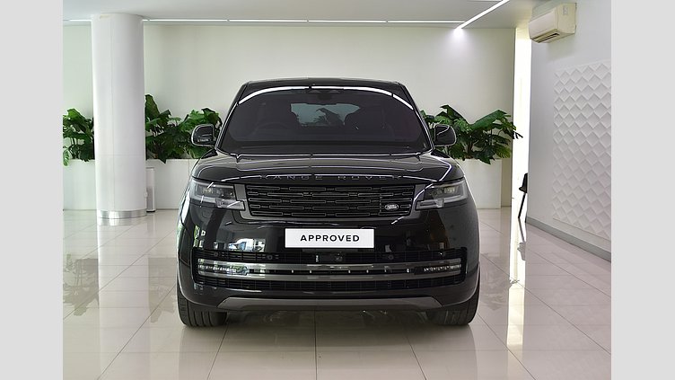 2023 อนุมัติ Land Rover Range Rover Santorini Black 4.4 litre V8 530PS Twin Turbocharged Petrol LWB Autobiography