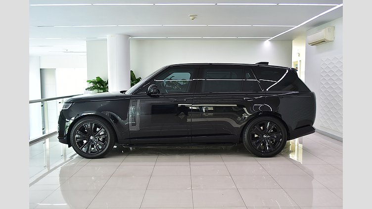2023 อนุมัติ Land Rover Range Rover Santorini Black 4.4 litre V8 530PS Twin Turbocharged Petrol LWB Autobiography