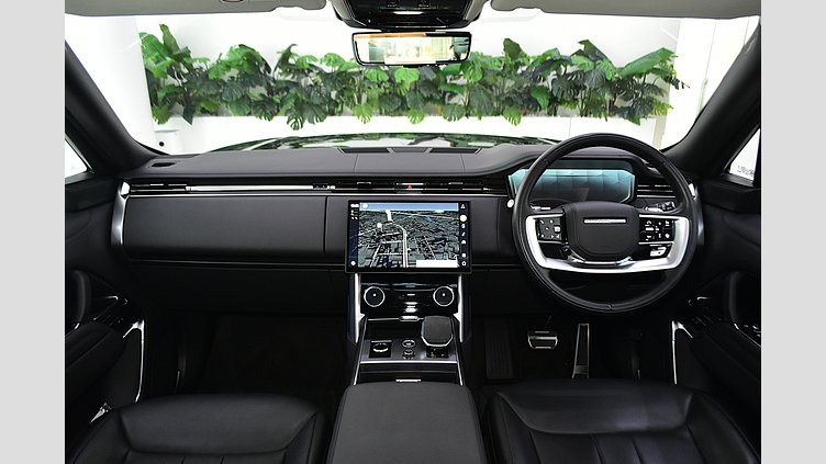 2023 อนุมัติ Land Rover Range Rover Santorini Black 4.4 litre V8 530PS Twin Turbocharged Petrol LWB Autobiography